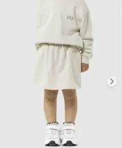 GAP 上下セットアップ クリーム色 キッズ服95〜100cm