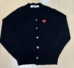 PLAY COMME des GARCONS カーディガン M 黒