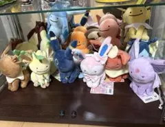 へんしん！メタモン ぬいぐるみ ブイズ全種 ピカチュウ進化ライン