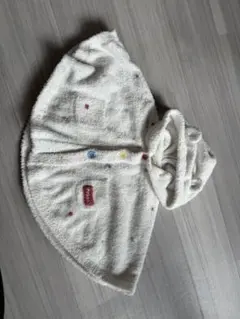 ジェラートピケ　ベビモコドットポンチョ　80cm