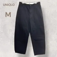 UNIQLO U パンツ ブラック 黒 メンズ シンプル きれいめ　カジュアル