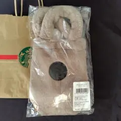 Starbucks　 ボトルショルダーバッグ　ファー
