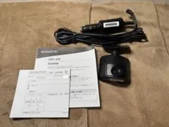 【美品】KENWOODドライブレコーダーDRV-340電源ケーブル・取説・保証書のサムネイル