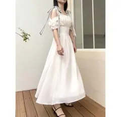 jnhearts ジェイエヌハーツ フロントリボンドレス リボンワンピース
