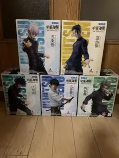 呪術廻戦 5th anniversary フィギュア ラウンドワン 限定 5点