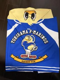 横浜F・マリノス　マリノスケ フード付きタオル