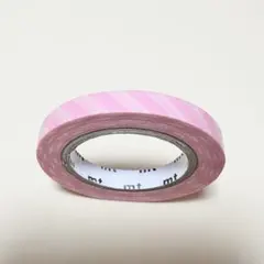 mt廃盤マスキングテープ ストライプ ショッキングオレンジ限定サイズ