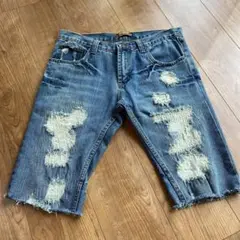 ジョージマーチンJOGE MARTIN ダメージ加工ショートパンツ