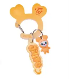 TWICE LOVELYS アクリル カラビナ フロッキー マスコット ジヒョ