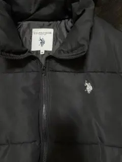 U.S. POLO ASSN. ブラックダウンジャケット M