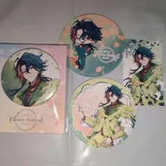 魁星 ステッカー 箔押しカード コースター等身 ミニ 缶バッジ