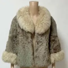 大幅値下げ！☆美品☆高級子供服ブランドMISCHKA AOKIファージャケット 