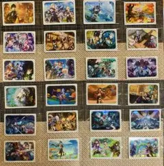 原神 シールウエハース　全24種コンプ