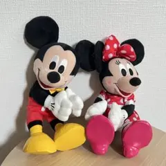 NTT 電報 ミッキーマウス（ラブリー）＆ミニーマウス（ラブリー） ぬいぐるみ