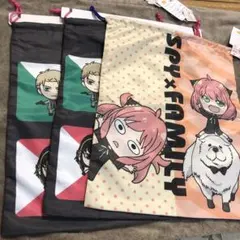 SPY×FAMILY 巾着袋 3枚セット