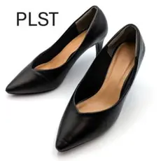 【PLST】プラステ プレーンヒールパンプス ブラック 23cmのサムネイル