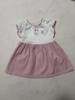 ミキハウス　ワンピース　90cmのサムネイル