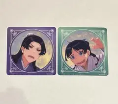 【匿名配送】薬屋のひとりごと原作展 コースター 猫猫・壬氏