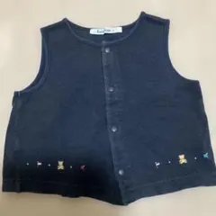 familiar ネイビー ベビーベスト