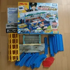 TOMY でんちではしる B/Oトミカ ふみきりセット 難あり 箱付 動作確認