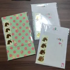 マイニンテンドー　あつまれどうぶつの森　レターセット×2　ペーパーバッグ×1