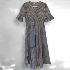 MOUSSY ギンガムチェック ミニワンピース - メルカリ