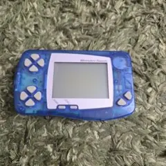 「ジャンク品」ワンダースワン 本体 クリアブルー