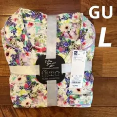 No.3506 GU ジーユー 蜷川実花 パジャマ 花柄 半袖 ショートパンツ