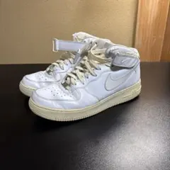 NIKE AIR FORCE 1 MID ホワイト スニーカーのサムネイル