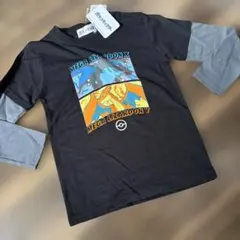 ポケットモンスター　新品タグ付き　130㌢　切り替え長袖シャツ