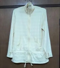 ⭐️lean （アシックス）⭐️ジップアップ 日除け　レモンイエローのサムネイル