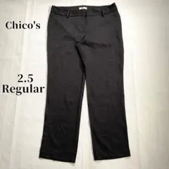 美品✨Chico's 【2.5 Regular】スラックス パンツ ヘザーグレー