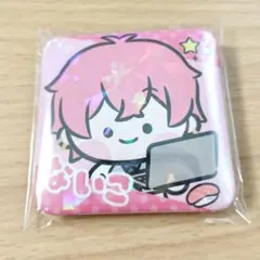 いれいす　ないこ　minini　スクエアホログラム　缶バッジ　ラインフレンズ