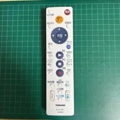 【美品】東芝　レコーダーリモコン　SE-R0381のサムネイル