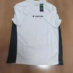 新品 LOTTO 半袖シャツ グレー Lサイズのサムネイル