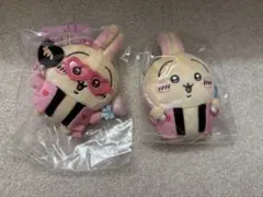 ちいかわ　オタ活　うさぎマスコット　うちわ　ペンライト　2種セット