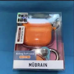 エレコム　MUBRAIN AirPods 4 ソフトケース オレンジのサムネイル