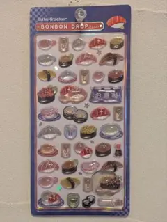 ★【正規品】クーリア♡お寿司♡和柄♡ボンボンドロップシール