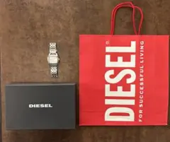 未使用DIESEL ショップ袋 専用Box/中古腕時計セットのサムネイル