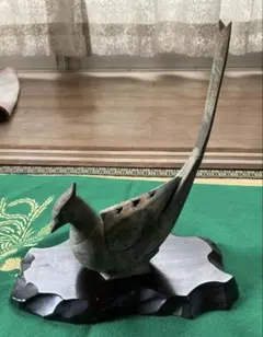 鳥型 香炉 金色 - メルカリ