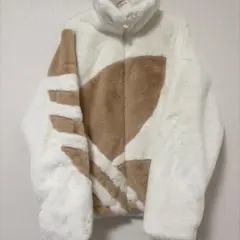 アディダス　ファージャケット　アウター　サイズL 人気　初売り　早い者勝ち！