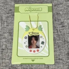 ATEEZ LINE MIGHTEEZ ID フォトホルダーキーリング ミンギ