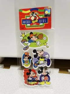 Disney ミッキー レトロ シール