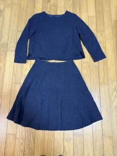 NATURAL BEAUTY BASIC ネイビー セットアップ M