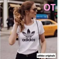 ☆新品未使用☆アディダス オリジナルス ロゴTシャツ ブラック OT