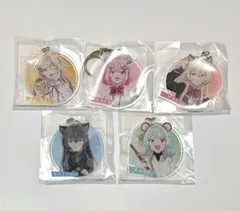 わたなれ くじ引き堂 アクリルキーホルダー 5点セット - メルカリ