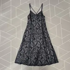 プロポーションボディドレッシング フラワーレースジャンスカ　キャミワンピース