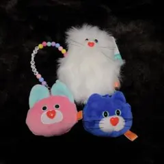 mojojojo フェイスポーチ マスコットぬいぐるみ フェイスマスコット