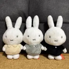 ミッフィー ぬいぐるみマスコット3体