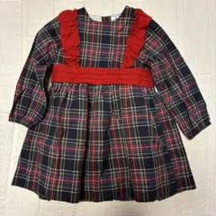 SARDON チェック柄ワンピース 24 meses